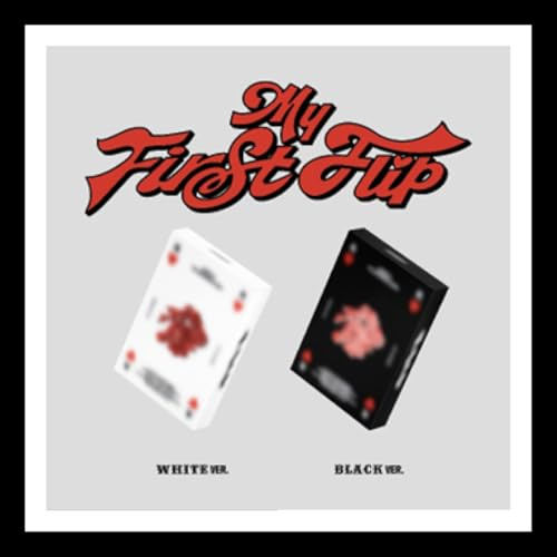 (BLACK.) KICKFLIP MY FIRST FLIP 3rd Mini Album QR Ver