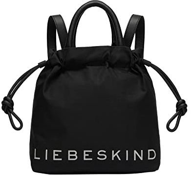 LIEBESKIND Berlin Jillian Backpack, Small (HxBxT 30cm x 34cm x 9cm), black