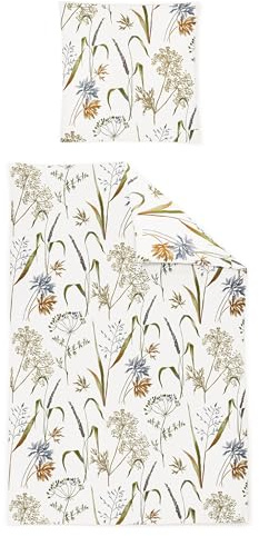 Irisette Edel-Feinbiber Bettwäsche Koala 8425 Multi 1 Bettbezug 155 x 220 cm + 1 Kissenbezug 80 x 80 cm