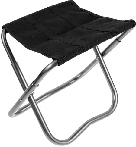 Holibanna Klappbarer Campinghocker Outdoor Faltbarer Tragbarer Hocker Für Kinder Und Erwachsene Leicht Und Stabil Platzsparend Für Camping Und Reisen
