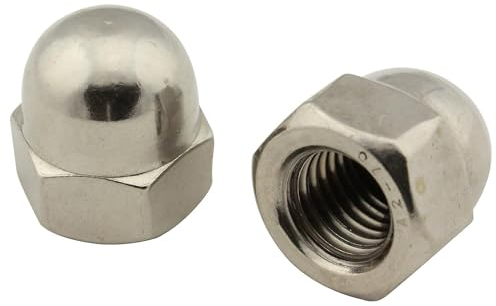 Hutmutter M16 Sechskant Edelstahl A2 DIN 1587 (50 St.)