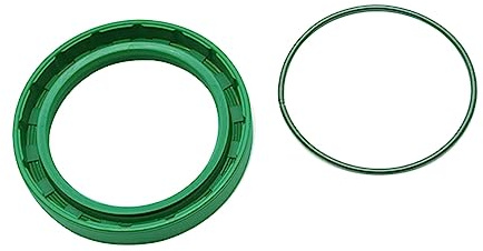 5pcs ID 54mm, OD 64-72mm, épaisseur 7-13mm, joint d'arbre à huile à double lèvre en caoutchouc nitrile vert de type TC avec ressort renforcé pour réparation automobile, 54x70x7mm