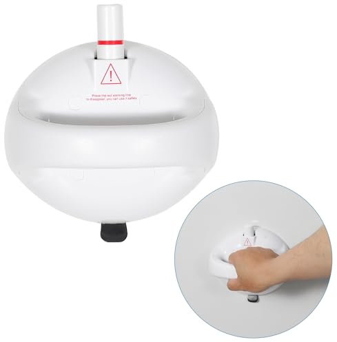 Grab Bars for Bathtubs and Showers - Unique Safety Design Shower Handles for Elderly - 5 Inches Powerful Suction Cup - Bathroom Grab Bar for Seniors