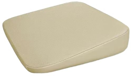 Opilroyn Sitzkissen Pad - Leder Sitzpolster, Schräg Sitzkissen | Bequeme Stuhlkissen Sitzpolster, Ergonomische Stuhlkissen, Keilkissen Kissen, Kurze Personen Fahrersitz Booster für Sitz