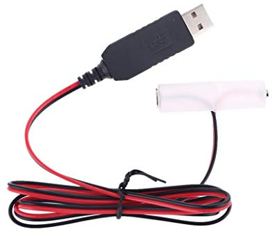 TIANQUXNGI LR6 AA Batteria Cavo di Alimentazione USB 1.5V AA Batteria per Radio Giocattolo Elettrico Orologio LED Strip Light Calcolatrice