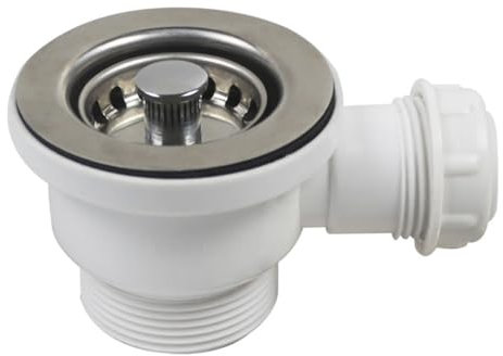 & Acciaio Giunto di scarico Lavello Set di scarico Efficiente Lavello Set di scarico Pratico per vari lavelli da cucina