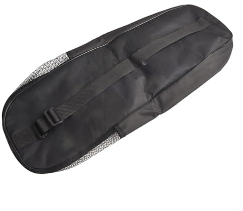 Todikaper Robuste Netztasche für Tauchen, Schnorcheln, große Kapazität, Schultergurt, Unterwasserausrüstung, schwarz, 72 x 22 x 12 cm