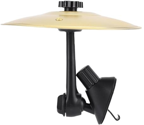 Cymbal de Choque de Automóviles, Sonido Transparente de Alto Volumen, Platillo de Tambor de Ventilación de Aire de Automóviles Divertido para Entretenimiento, Hecho de Hierro y