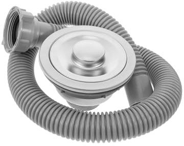 POPETPOP Basin Drain Pipe Sink Waste Fittings Washbasin Drain Fitting Easy Install Sink Drainer Plug