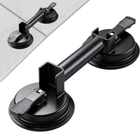 Ventouses pour verre - Ventouses haute performance - Plaque sous vide en aluminium haute performance - Extracteur de bosses - Fixateur de joints de sol - Lève-plaques de bois - Granit - Carrelage