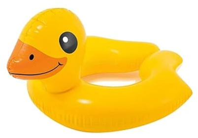 MSQUARE Inflatable Animal Pool Float Set, Colourful Water Float Toys,Split Design, Charming and Convenient, Beach and Outdoor Water Play for Boys and Girls (Duck)