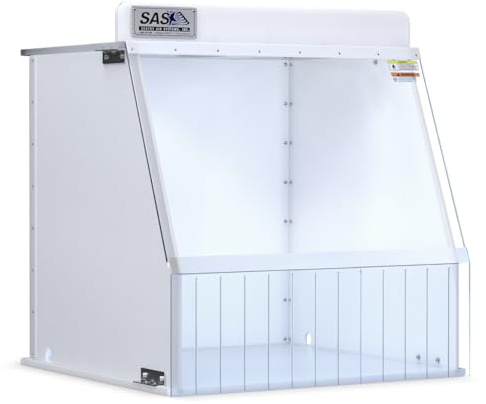 24” Wide Ducted Fume Hood, Exhaust Hood for Laboratory Fume Control, Chemical Fumes, Pharmaceutical Compounding, 3D Printing, and other Fumes/Odors