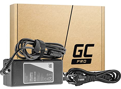 Green Cell Netzteil für Lenovo B570 G550 G570 G575 G770 G780 G580 G585 IdeaPad P580 Z510 Z580 Z585 Laptop Ladegerät inkl. Stromkabel (20V 4.5A 90W) Farbe: Schwarz