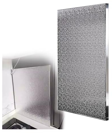 Cabinet Heat Shield For Stove, Magnetic Oven Backsplash Guard/Wall Insulation Protector/Fridge Side Panel/Fire Pit Heat Deflector/Fireplace Mantle & TV Guard(40x60 cm/15.7x23.6 in)