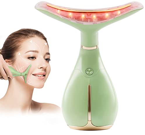 Ms.W Appareil Anti Ride Visage, Ultrasons Beauté Appareils Lifting Masseur Visage, Électrique Appareils De Tonification Pour Le Visage Femme, Outils de soins du visage anti-ride, Massage Pour La Peau