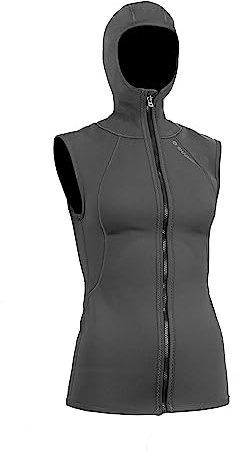 Sharkskin Titanium 2 Women's Front Zip Hooded Vest - 10