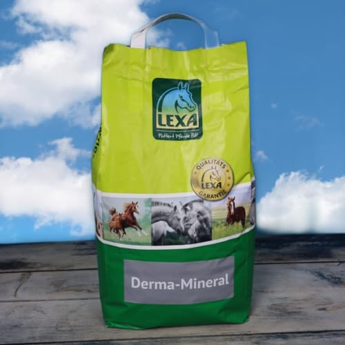 Lexa - Derma Mineral 4,5 kg - Hochwertiges Mineralfutter speziell für Pferde mit Haut- und Fellproblemen