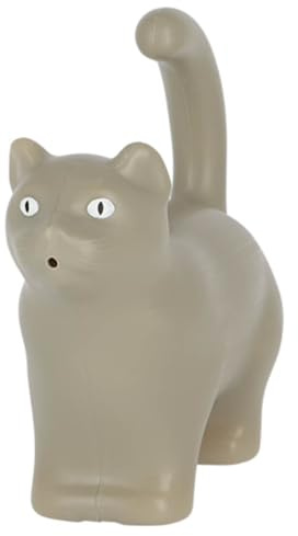 Esschert Design Gießkanne Katze S Grau 1,5 Liter - Kunststoff, TG313-3