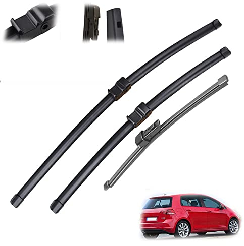 Vorne & Hinten Wischer Klingen Für VW Für Golf Plus 521 2009-2014 Windschutzscheibe Windschutzscheibe Fenster Regen Pinsel 28'' + 28'' + 14'' Scheibenwischer