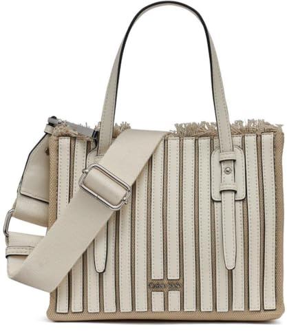 Calvin Klein Modern Essential Mini Tote Crossbody, Umhängetasche für Damen, Einheitsgröße, Cherubin mit weißen Teilen, Einheitsgröße