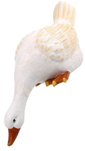 Cabilock Simulierte Ente Für Garten Dekorativer Ornament Aus Resin Lifelike Outdoor Figur Für Teich Pool Und Für Kreative Gartenakzente