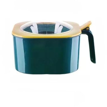 Caja De Especias Caja de plástico for condimentos con tapa y cucharas, caja cuadrada for especias, tarros for condimentos, azucarero, recipiente for sal, utensilios de cocina Para Cocina(Dark blue)