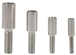 Generisch M4 M5 M6 M8 M10 M12 M14 M16 Innen- und Außenzahnumwandlungsschrauben. Verdickter Innensechskant. Zylindrische Schraube(304 stainless,1PCS_M12X18X60)