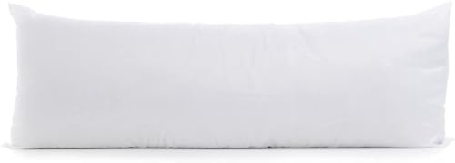 Bella Nights Bolster Pillow – Extra Filled with 100% Virgin Hollow Fibre – Maternity Nursing Back & Neck Support Pillow – Long Body Cushion for Pregnancy & Full Body Comfort (3FT - Single)