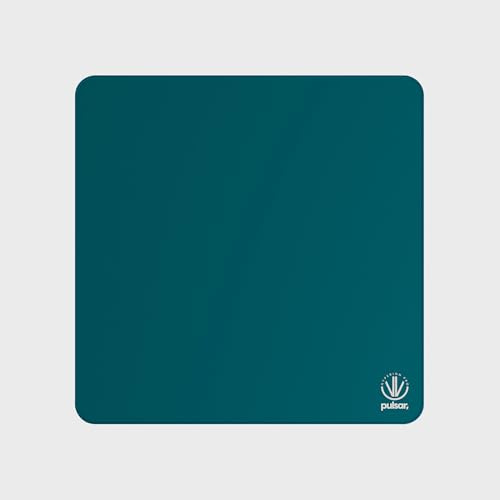 Pulsar Gaming Gears Hyperion Pro Soft Gaming Mouse Pad XLSQ Velocity Green | Balanced Glide Speed and Braking Power, Smooth Tracking, Precise Flick Control, Interlock Knit Fabric