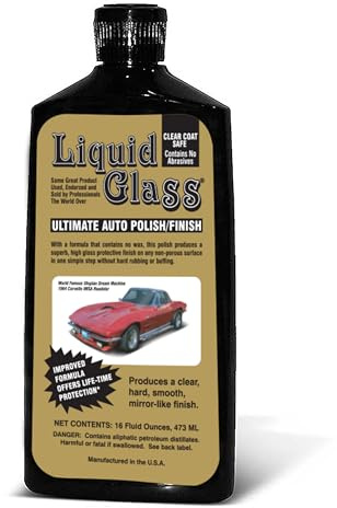 Liquid Glass Ultimate Auto Polish/Finish, Endorsed and Sold by Professionals The World Over - 16 Fluid Ounces.
