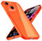 NALIA Chiaro Cover Neon compatibile con iPhone 14 Plus Custodia, Trasparente Colorato Silicone Copertura Traslucido Case Resistente, Protettiva Antiurto Sottile Bumper Morbido clear, Colore:Arancione