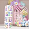 Cajas de globos para decoración baby shower, 4 cajas de globos con 30 letras decoración baby shower niñas, decoración baby shower, fiesta de revelación de género