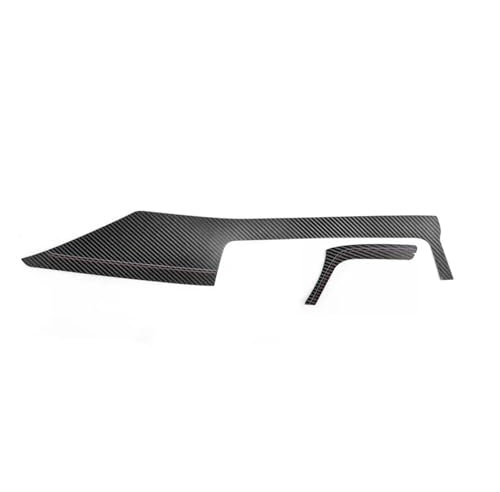 Car Center Panel Trim For BMW F30 F32 F34 3 Serie 2013-2019 328li Interior Accessorie Car Center Console Dashboard Panel Trim Cover Sticker Car Central Panel Cover(Carbon Fiber PVC RHD)