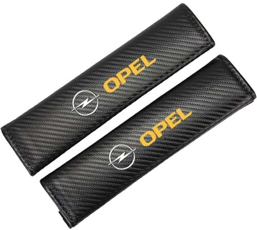 AUJSHDH 2 Pezzi Auto Cuscinetti Cintura Sicurezza, per Opel Corsa F/e-Corsa 2019-2023 Removibile Auto Cintura di Sicurezza Protezione Copertura Copri, Traspiranti