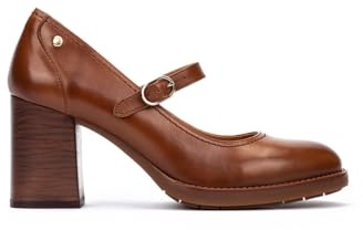 Pikolinos Palencia Zapatos Tacón Mujer | en Cuero | Hebilla | Tacón Alto