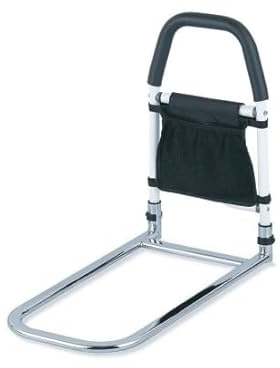 Pasamanos de seguridad Ved Bed Assist Rail de alta resistencia con bolsa de almacenamiento, soporte para prevención de caídas para personas mayores, embarazadas y personas con discapacidad, soporta ha