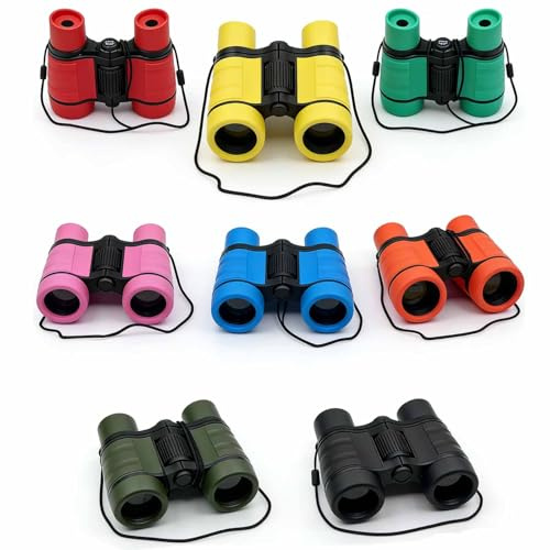 Fernglas für Kinder-Optimales Geschenk für Jungen und Mädchen,Spielzeug,stoßfest,für Jungen und Mädchen 3-8 Jahre, Vogelbeobachtung,Wandern,Geburtstagsgeschenke (Green)