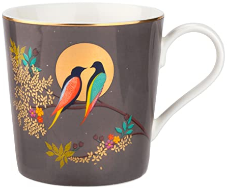 Sara Miller for Portmeirion Chelsea Mug, Ceramic Grey, 120 x 150 x 95 cm