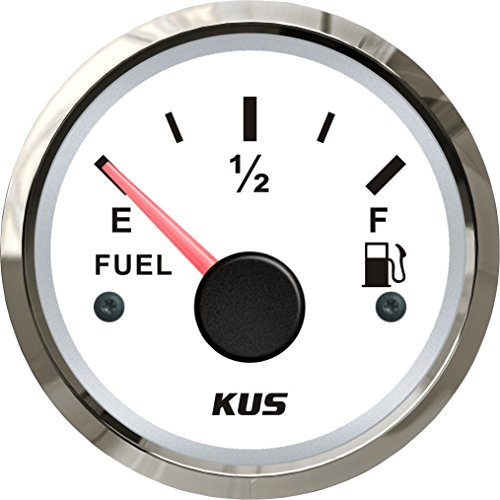 KUS combustible de nivel de aceite Indicador de metro 240-33ohm con retroiluminación 12V/24V 52mm