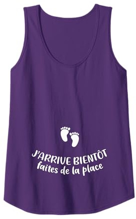 Femme Cadeau Humour de Grossesse Femme Enceinte 2023 Débardeur