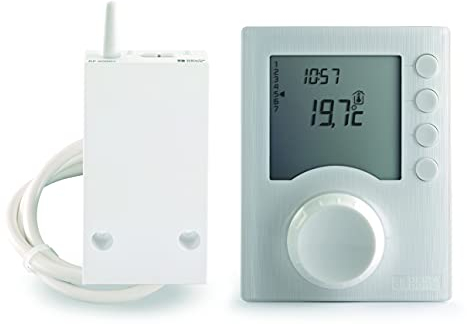 Termostato de ambiente Delta Dore Tybox 137+ para calefacción centralizada. Programación | Gestión de la temperatura - 6053073