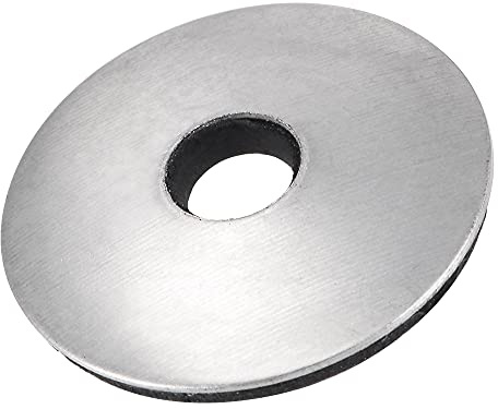 sourcing map 50 Stück EPDM Dichtscheiben, Unterlegscheiben M6.3 Edelstahl Beilagscheiben Karosseriescheiben für Schrauben Spenglerschrauben(M6.3x25mm)