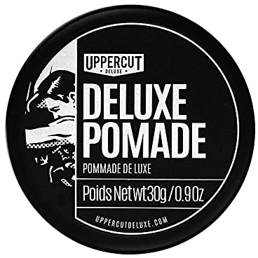 Uppercut Deluxe, Deluxe Pomade Midi, Professional Water Based Pomade to Create Timeless and Classic Looks, Strong Hold and High Shine 30g