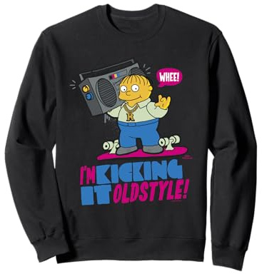 The Simpsons Ralph Wiggum I'm Kicking it Old Style Sudadera