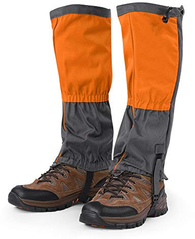 Dioche Gator Waterproof Climbing Spats Lange Gamaschen Bergsteiger Gamasche Lange Gamaschen, Sehr Strapazierfähige Beinabdeckungen, Leicht, Klettergamaschen, Trekking, Outdoor-Bikes,