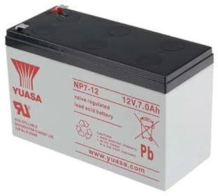 Yuasa Corporation NP7-12 Batterie au Plomb 12 V 7 Ah