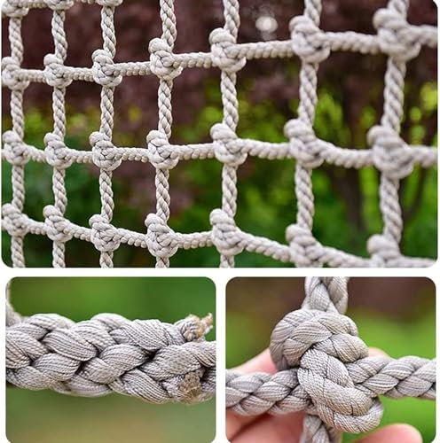 EPANO HXRW Safety Climbing Net Kids Playground Play Safety Net Climbing Cargo Net Garden Treehouse Climbing Net Playground Sets for Backyards (Size : 3 * 5m(9.9 * 15.15ft))
