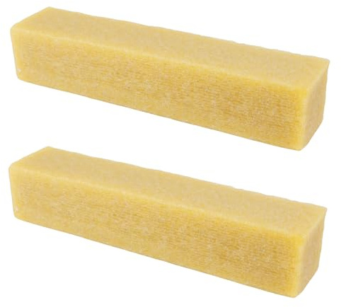 Pack of 2 Sanding Belt Cleaning Block, Rubber Sandpaper, 200 x 40 x 40 mm Cleaning Block, Sandpaper Cleaner, Sanding Belt Cleaner, Cleaning Stick for Cleaning Longboard, Sanding Belt, Sandpaper