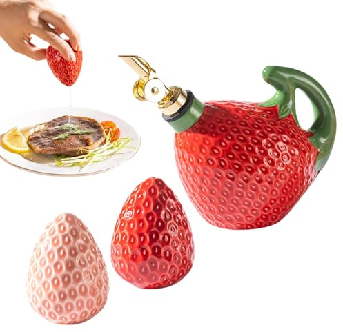 ETUCYNG Botella De Aceite Para Cocinar,Dispensador De Aceite De Cocina - Salero, pimentero y dispensador de vinagre de porcelana, botella, vinagrera | Gadget de cocina, botellas dispensadoras para