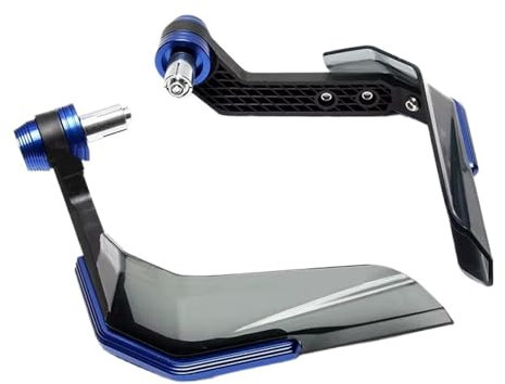 Paramani per moto Protezione Universale Per Mani Per Motociclette 7 Colori Mani Antivento Motociclette Motocross Modifica Equipaggiamento Protettivo Protezione Per Mani(Blue)